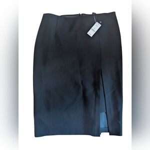 WHBM NWT Skirt Pencil Skirt with Side Slit Size 8